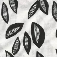 Černé listy na bílé