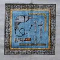 Řemeslné nářadí na panelu velké obrázky