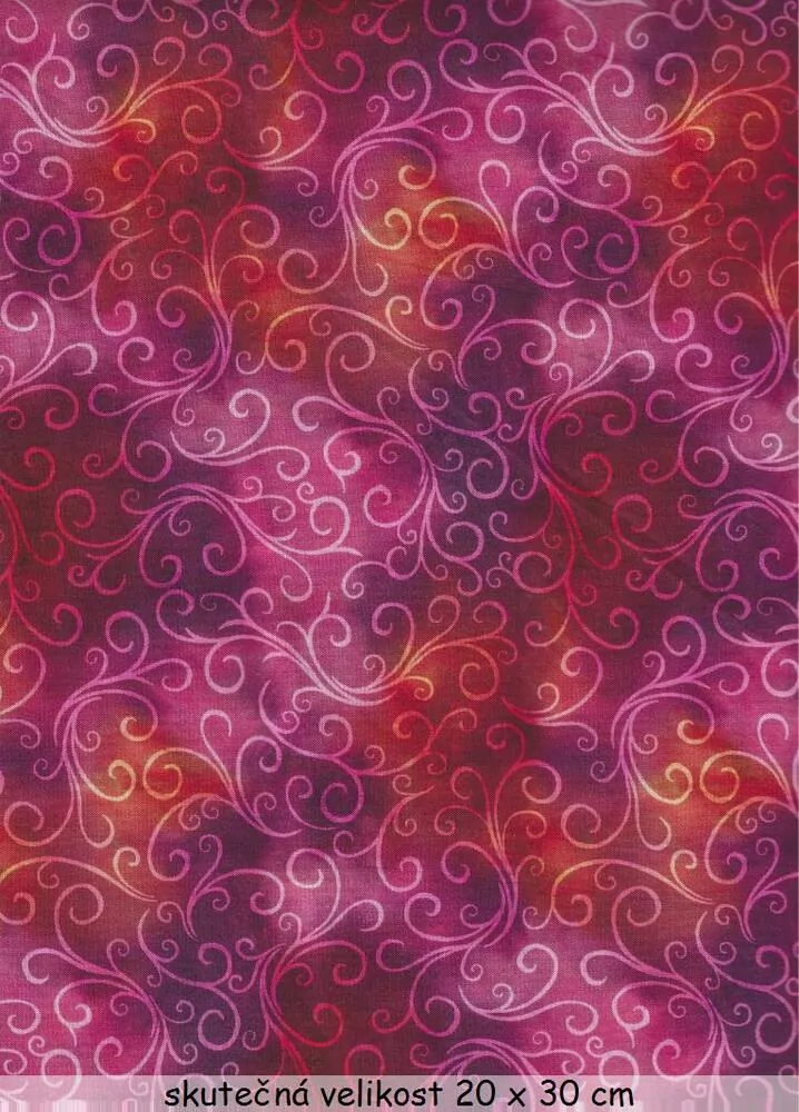 FQ Spirálky na makaté červené