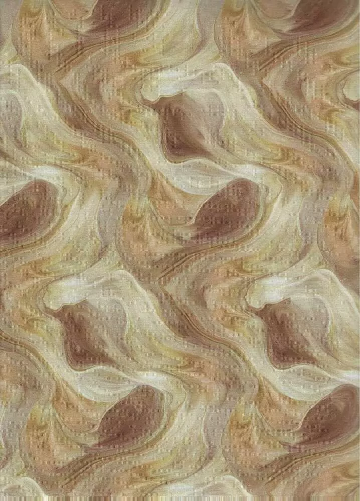 FQ Mramorování béžovo hnědé