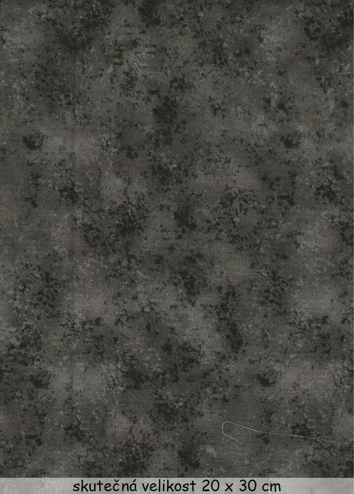 FQ Tmavě šedá makatá