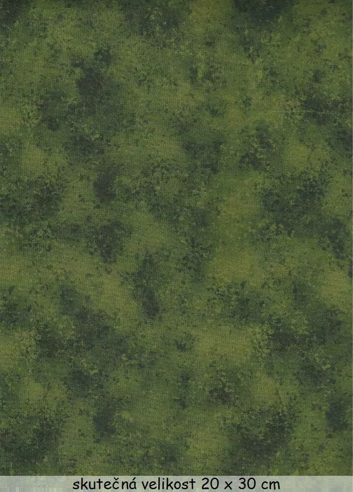 FQ Olivově zelená makatá