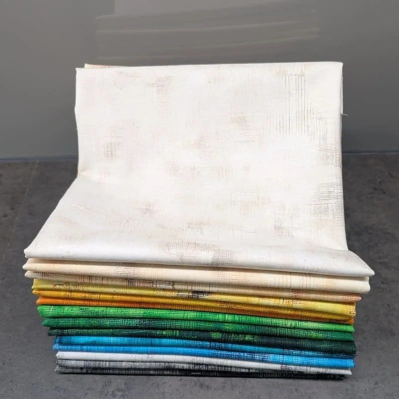 Balíček látek na patchwork Interwoven po 0,5 m