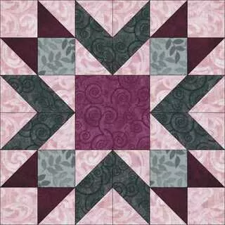 Blok č. 17 Blueberry Pie