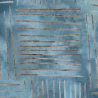 Bali batika hnědé čáry na modré