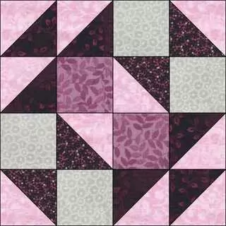 Blok č. 40 School Girl's Puzzle II 