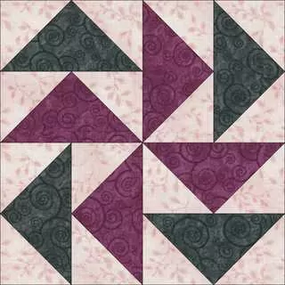 Blok č. 47 Dutchman's Puzzle
