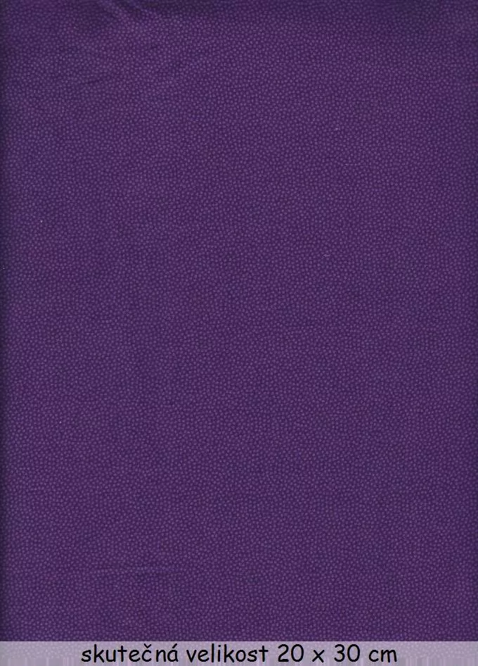 Světle fialové drobné tečky na fialové 