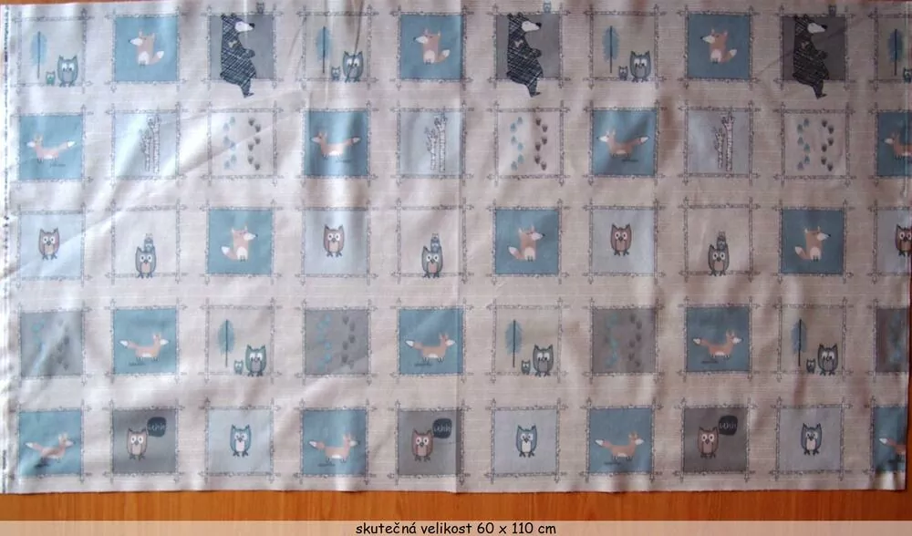 Dětský panel v pastelových barvách