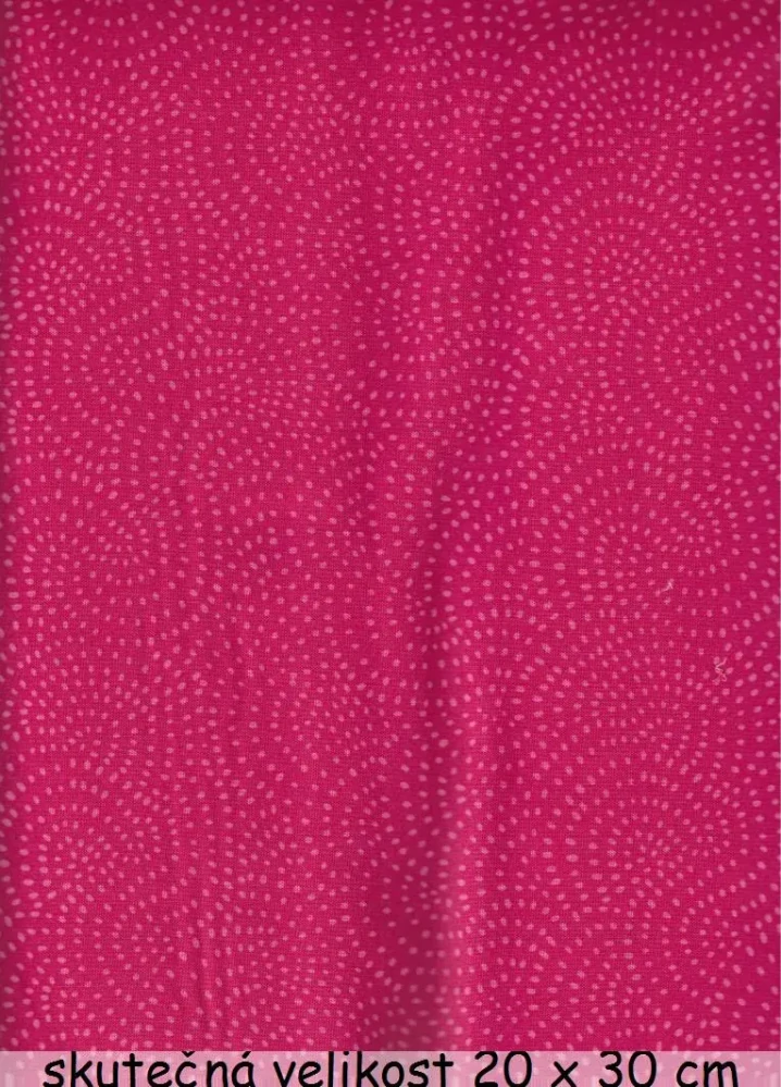 Růžové pecičky na malinové