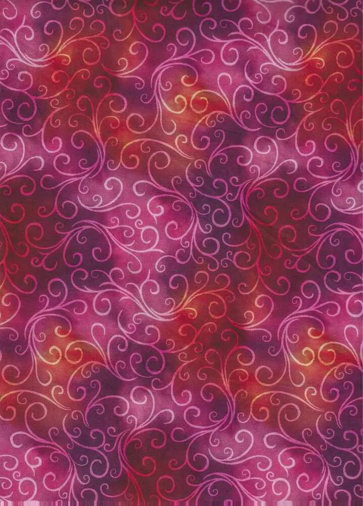 Spirálky na makaté červené