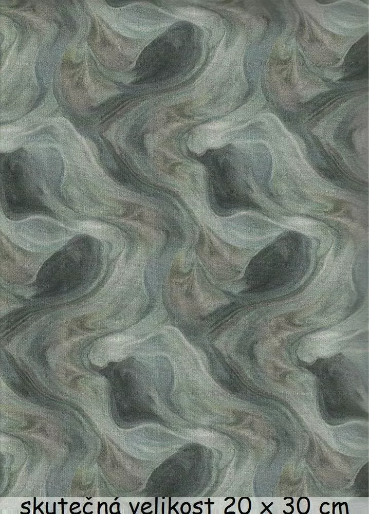 Mramorování na šedé