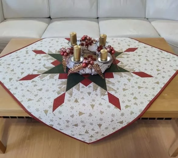 Ubrus Peříčková hvězda