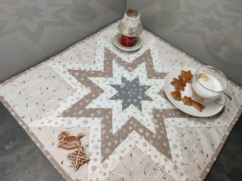 Ubrus s hvězdami a ptáčky