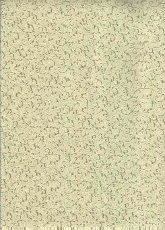 FQ Šedý ornament na béžové