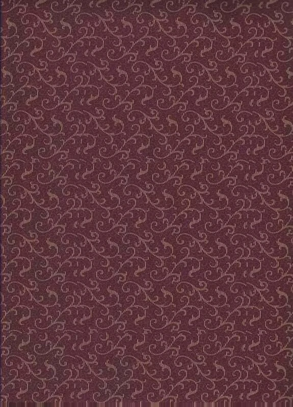 FQ Béžový ornament na vínové