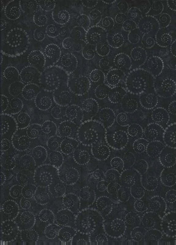 Tmavě šedé spirály na černé