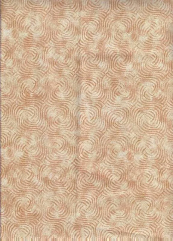 Oříškově hnědý geometrický vzor na béžové