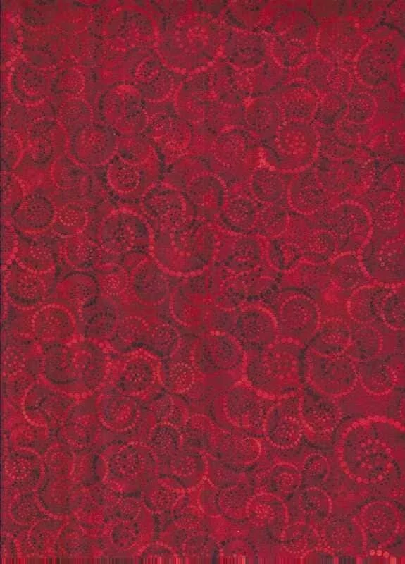 FQ Oranžové spirály na oranžovočervené