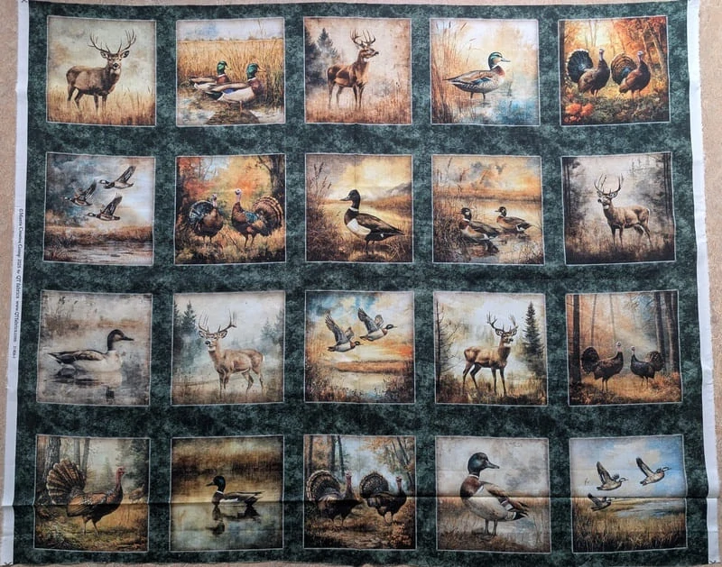 Lesní zvířata panel