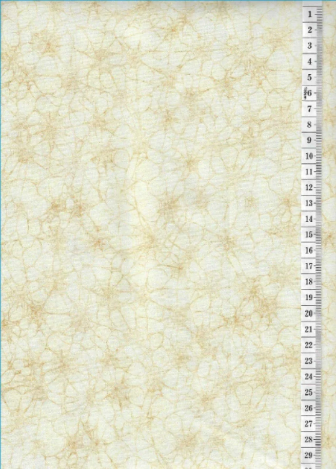 Látka na patchwork pavučinka na béžové