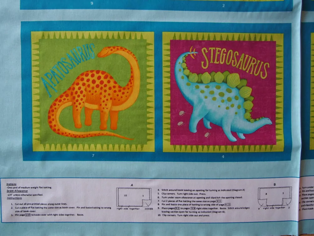 Dinosauři - panel na knížku