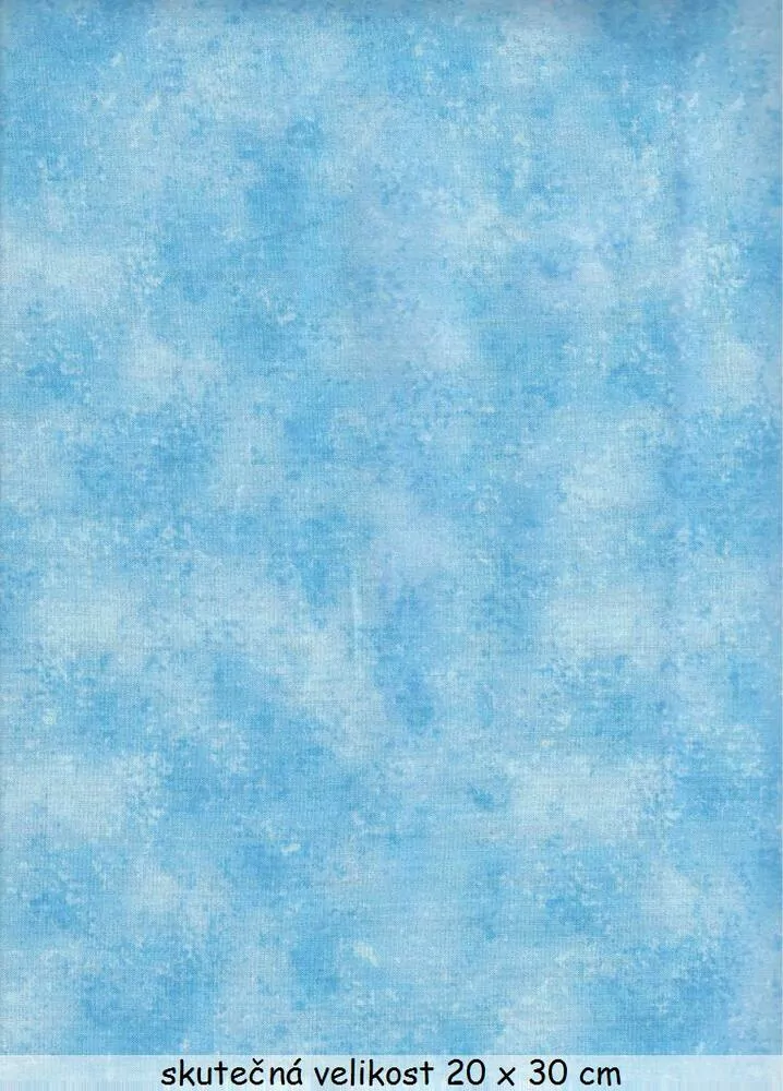 Mlhavě modrá makatá