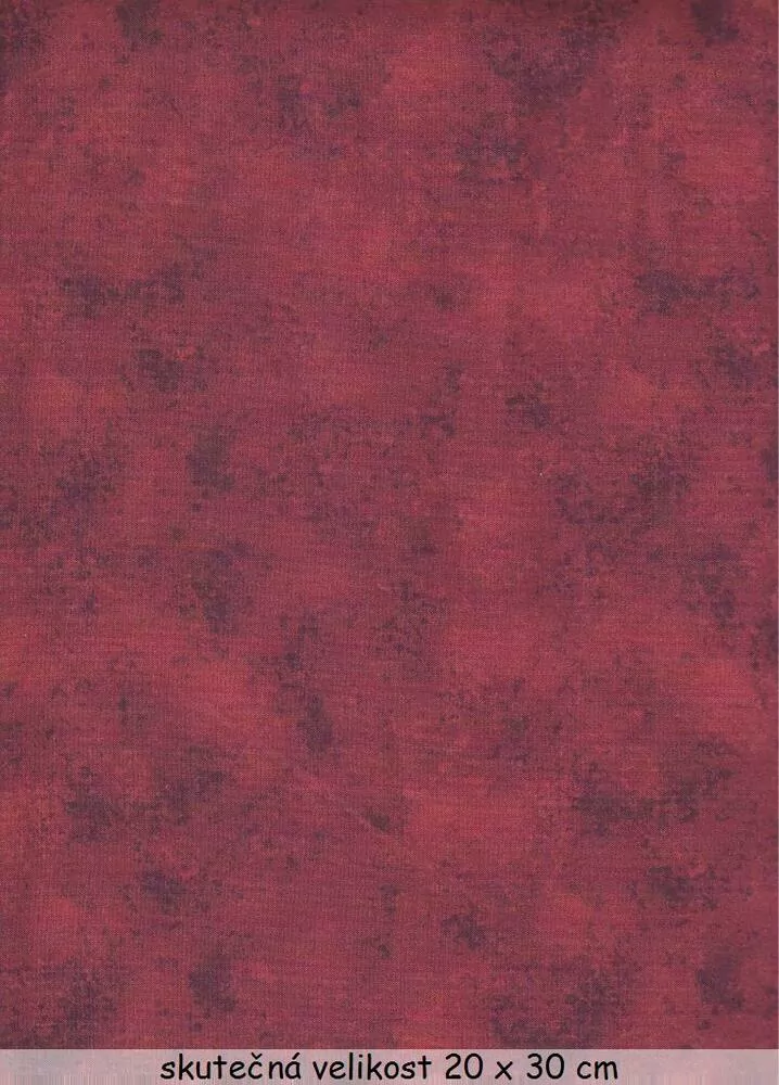 Červenohnědá makatá - cihlová, terakota