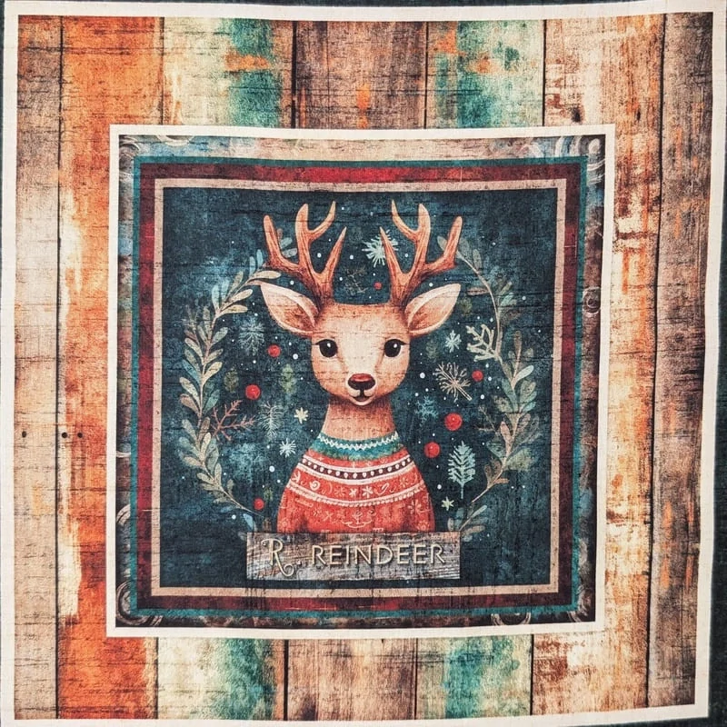 Jeleni ve vánočních svetrech panel