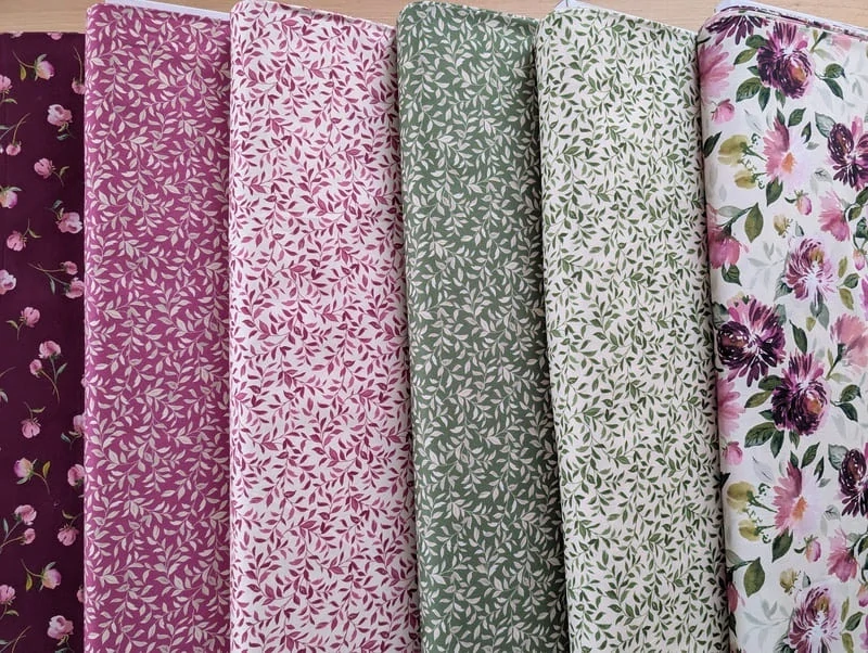 FQ Zelené lístečky na smetanové