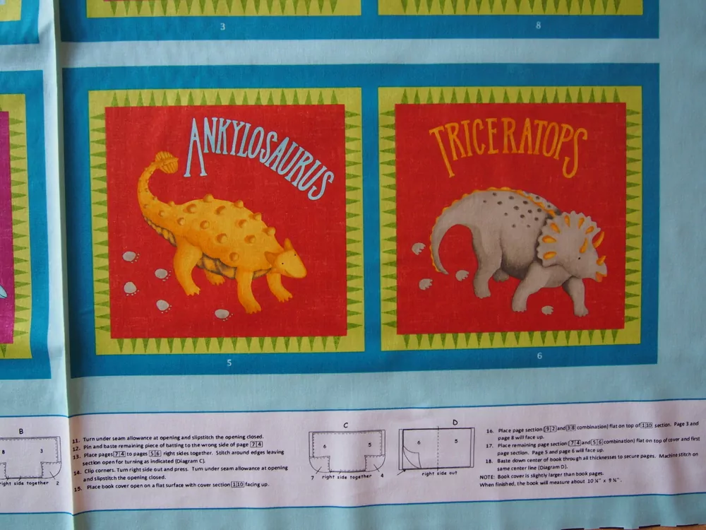 Dinosauři - panel na knížku