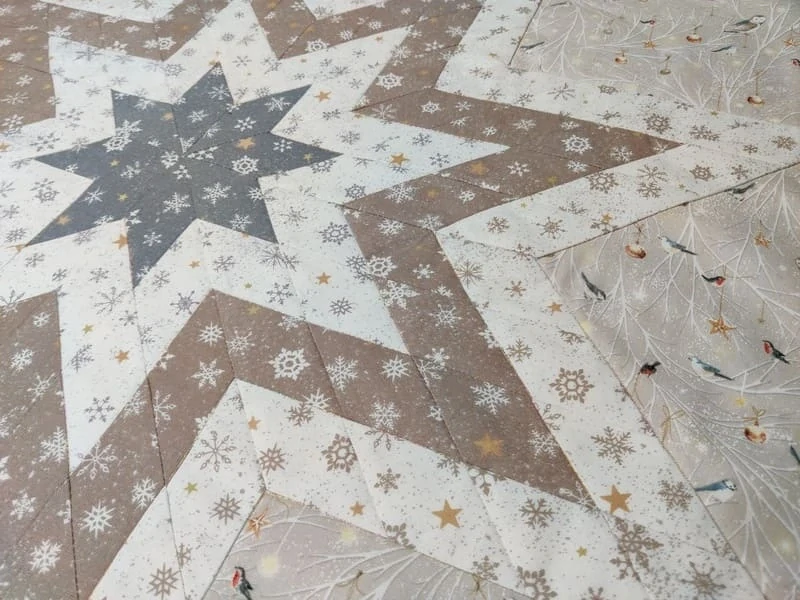 Ubrus s hvězdami a ptáčky