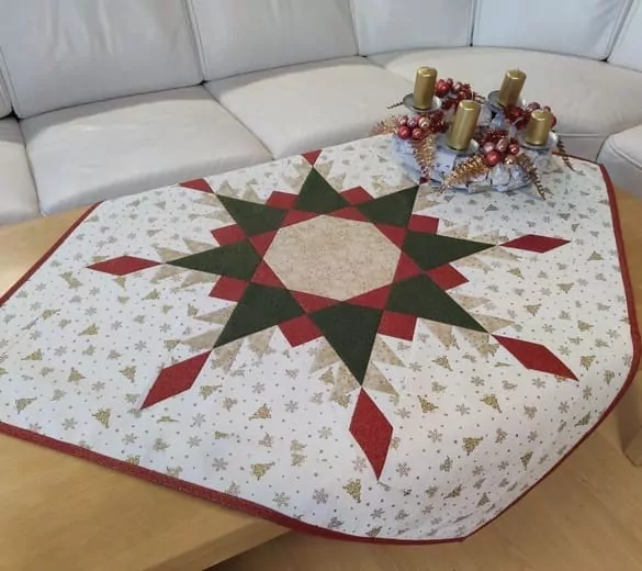 Ubrus Peříčková hvězda