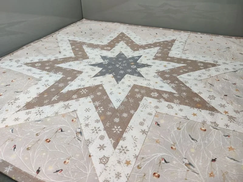 Ubrus s hvězdami a ptáčky