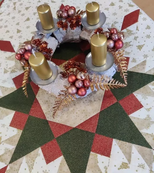 Ubrus Peříčková hvězda