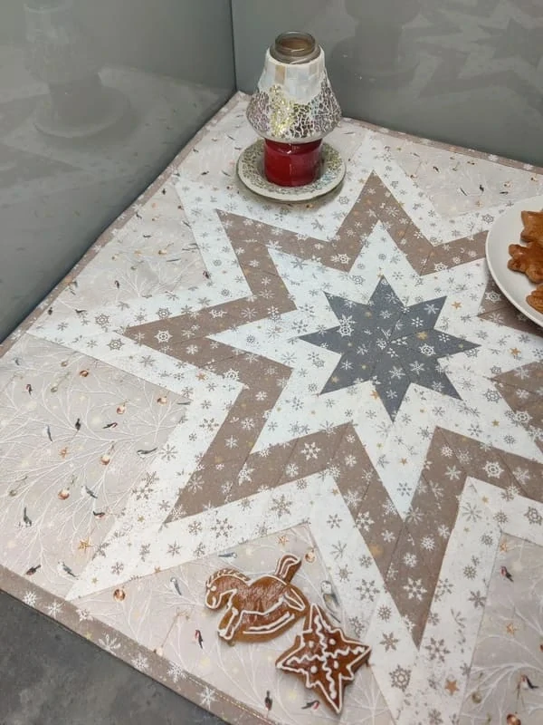 Ubrus s hvězdami a ptáčky