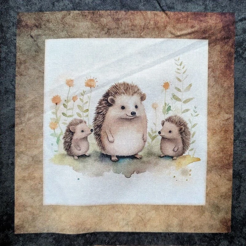 Ježci - dětský panel