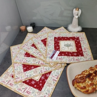 Vánoční prostírání souprava 6 kusů