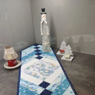 Zasněžený francouzský cop