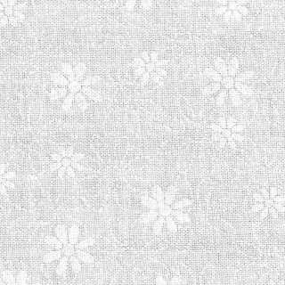 Bílé kytičky na bílé