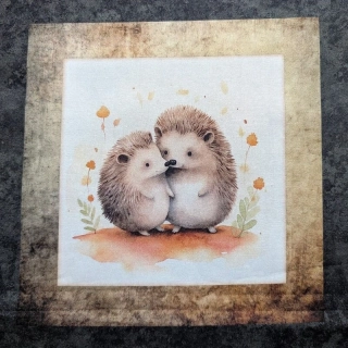 Ježci - dětský panel