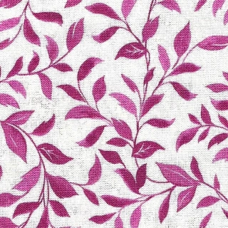 Cyklámenové lístečky na smetanové