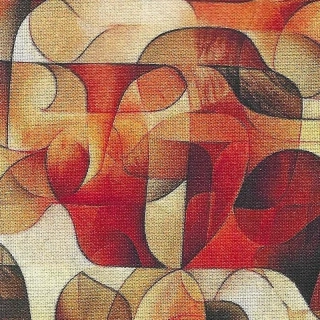 Zlato oranžová mozaika