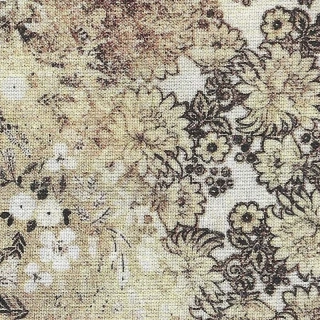 Vzorovaná látka ve smetanovo béžové