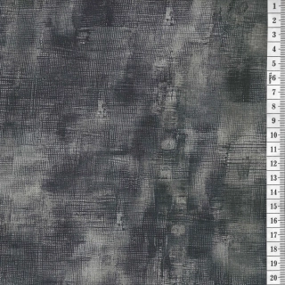 Látka na patchwork tmavě šedá makatá protkaná