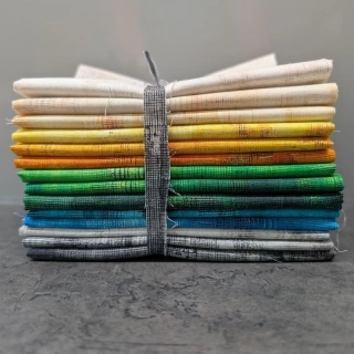 Balíček FQ z látek na patchwork z kolekce Interwoven