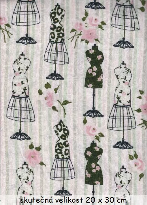 FQ Šaty na proužcích