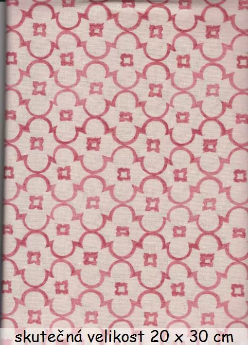 Růžová mříž na růžové