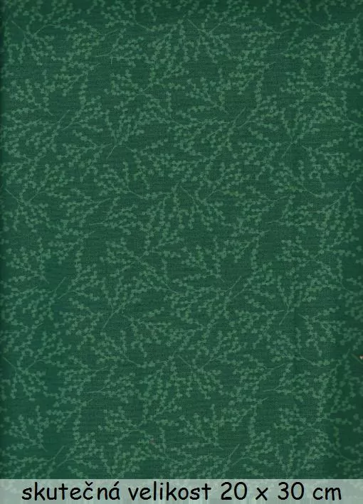 FQ Zelené větvičky na zelené