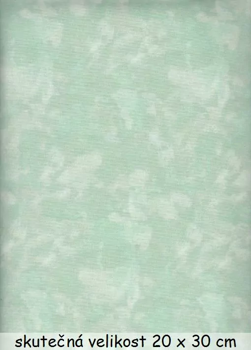 Batika bledě zelená